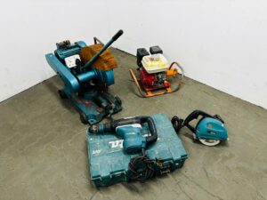 scaffolding, aluminium & woodworking tools