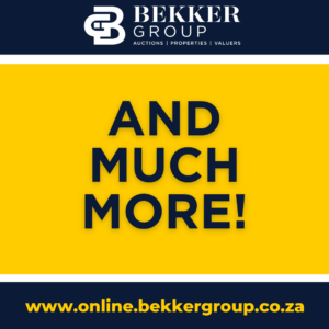 Multi-category auction 7 may 2026 Bekker Group